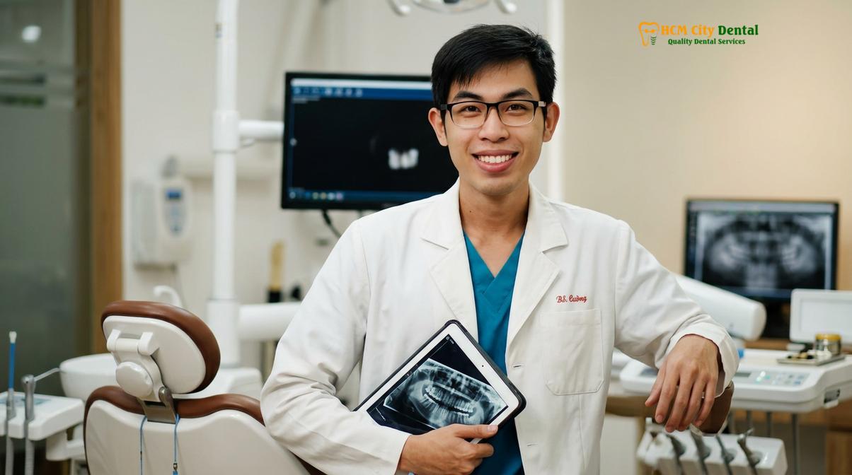 Dr. Nguyen Van Cuong DDS at HCMC Dental Clinic