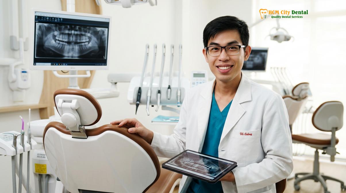 Dr. Nguyen Van Cuong DDS at HCMC Dental Clinic