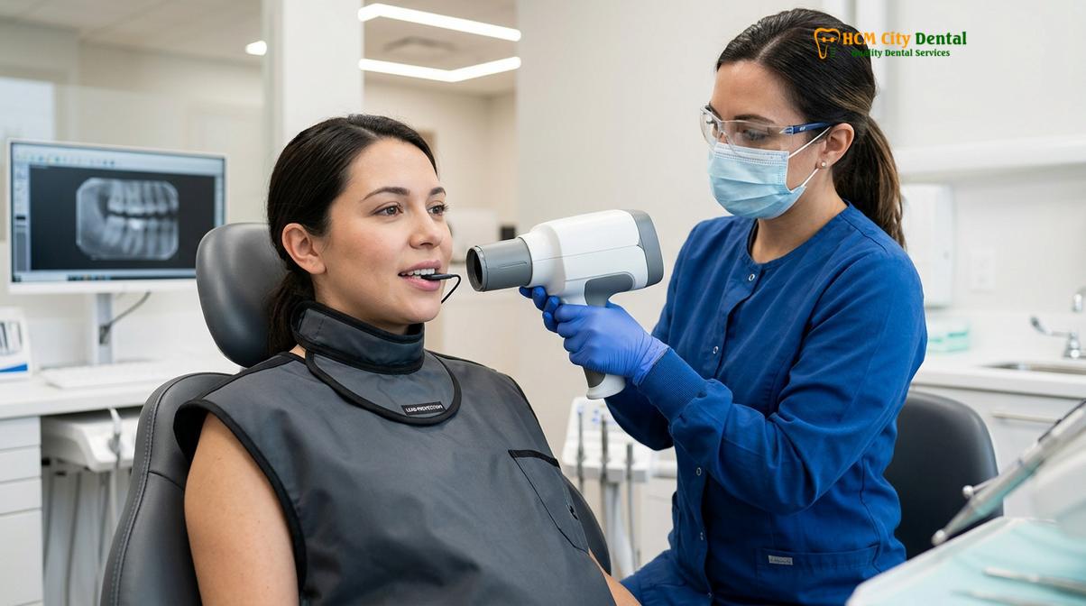 Visual illustration of Root Canal During Pregnancy