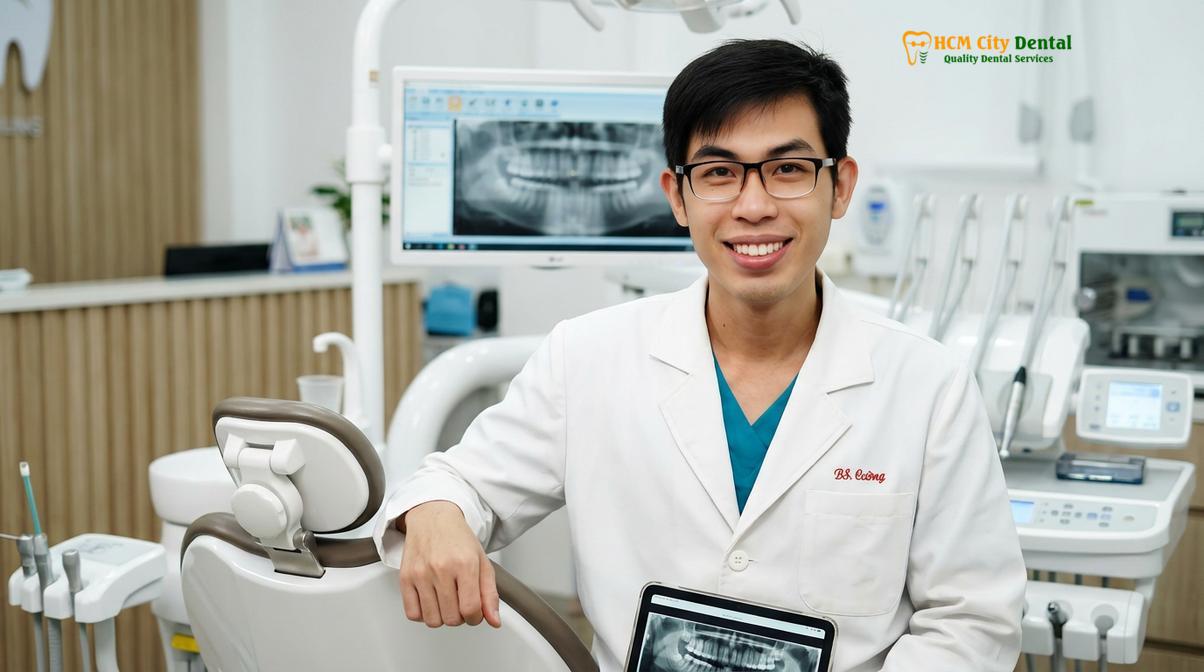Dr. Nguyen Van Cuong DDS at HCMC Dental Clinic