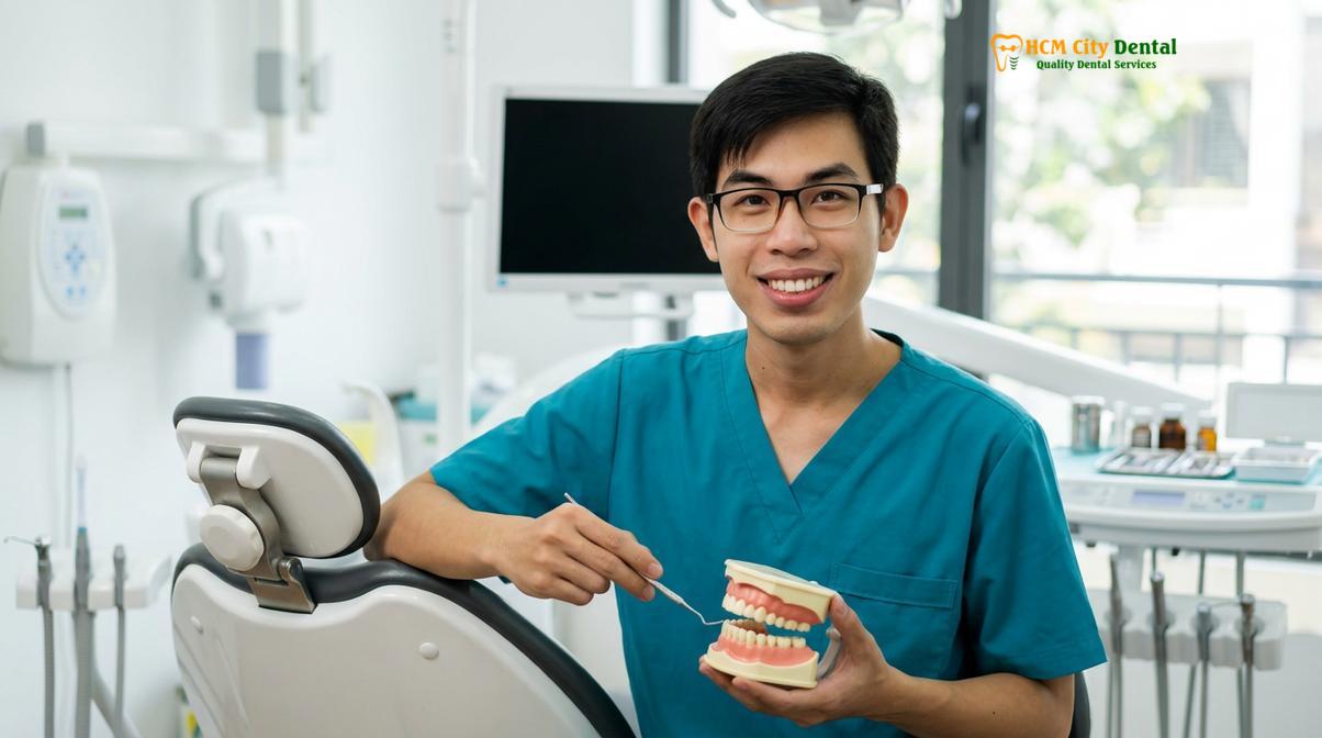 Dr. Nguyen Van Cuong DDS at HCMC Dental Clinic