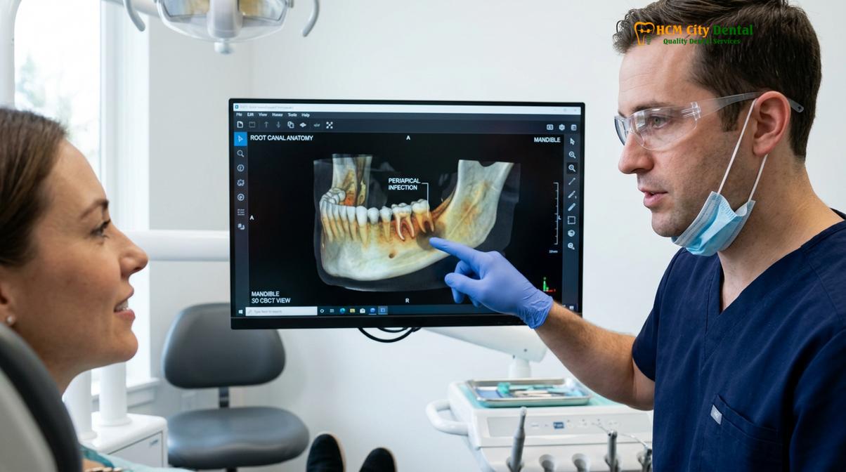 Visual description of Root Canal Retreatment HCMC