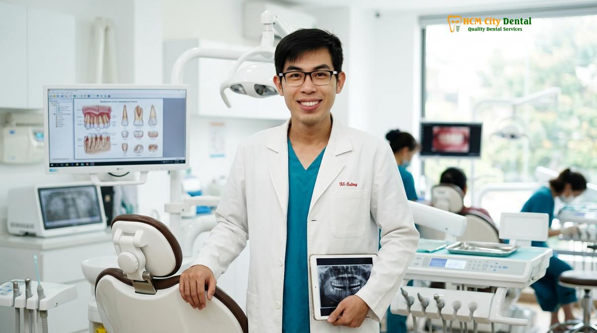 Dr. Nguyen Van Cuong DDS at HCMC Dental Clinic