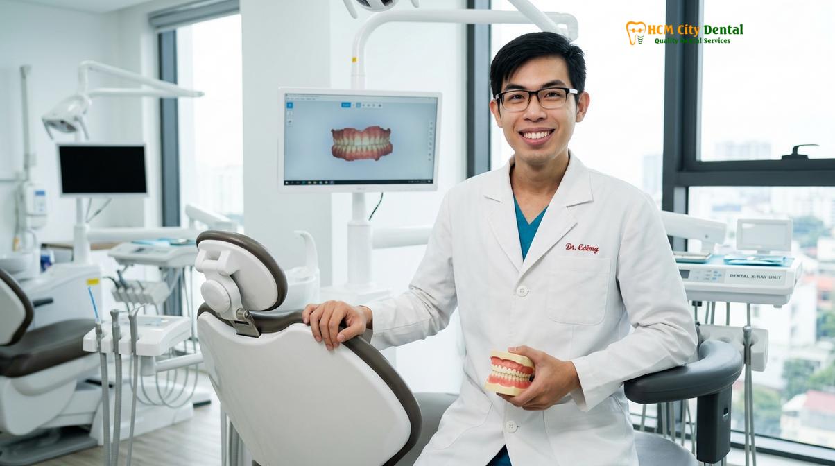 Dr. Nguyen Van Cuong DDS at HCMC Dental Clinic