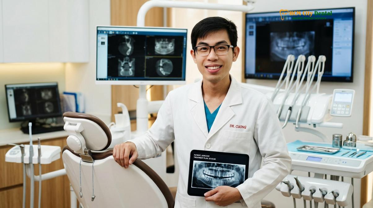 Dr. Nguyen Van Cuong DDS at HCMC Dental Clinic