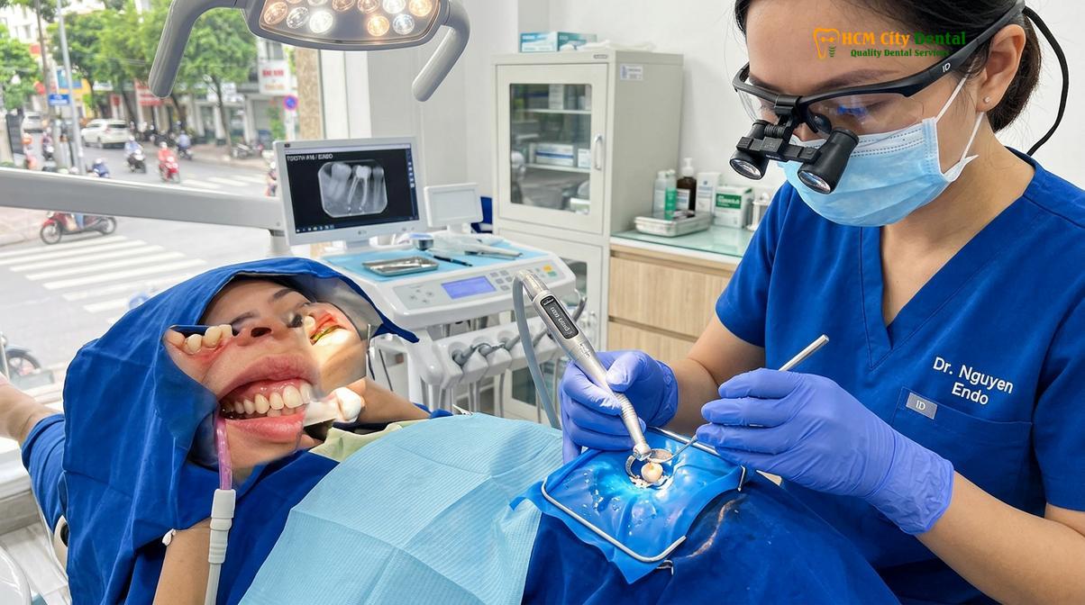 Clinical illustration of Root Canal vs Tooth Extraction