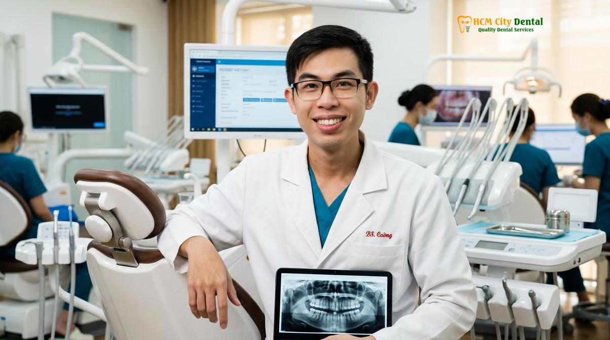 Dr. Nguyen Van Cuong DDS at HCMC Dental Clinic