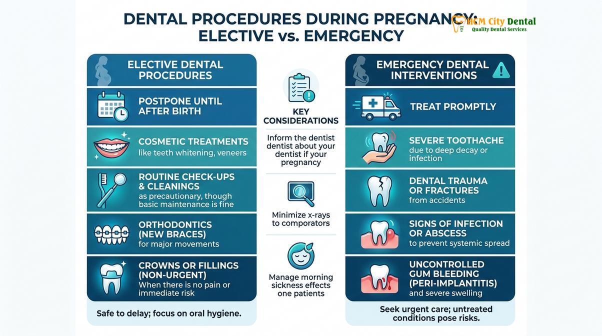 Summary diagram of amalgam removal pregnancy
