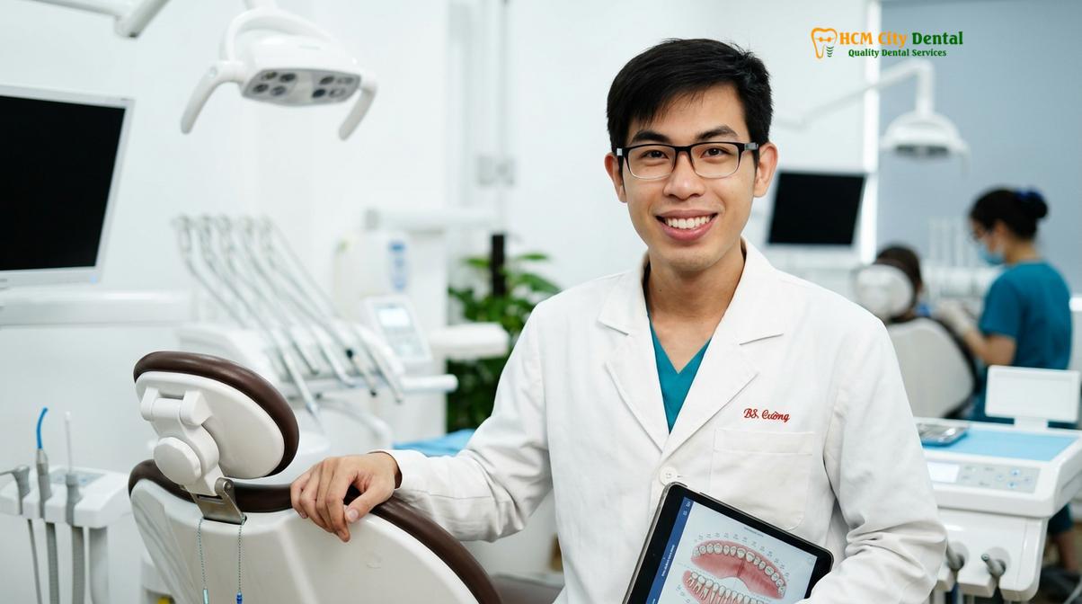Dr. Nguyen Van Cuong DDS at HCMC Dental Clinic