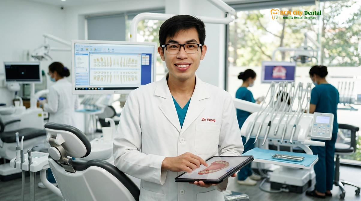 Dr. Nguyen Van Cuong DDS at HCMC Dental Clinic