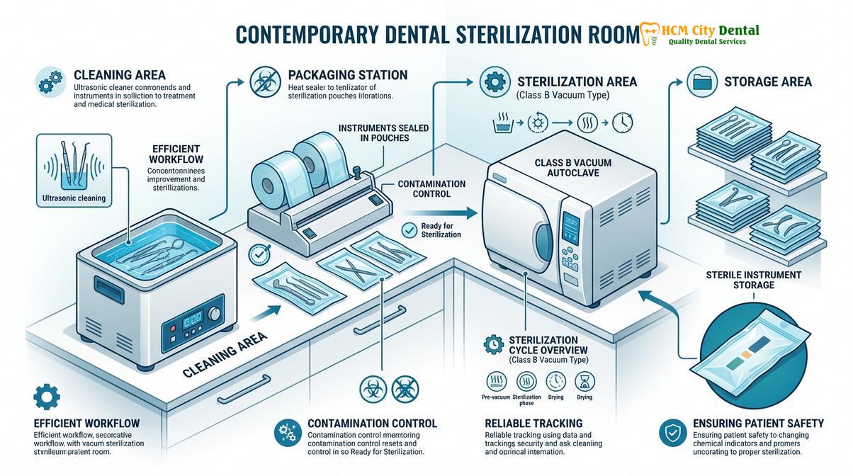 Summary diagram of Same Day Dental Cleaning Tourist Saigon