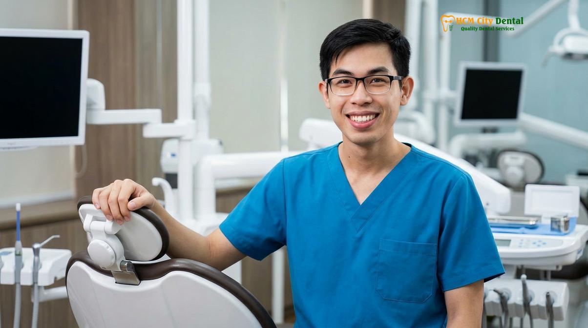 Dr. Nguyen Van Cuong DDS at HCMC Dental Clinic