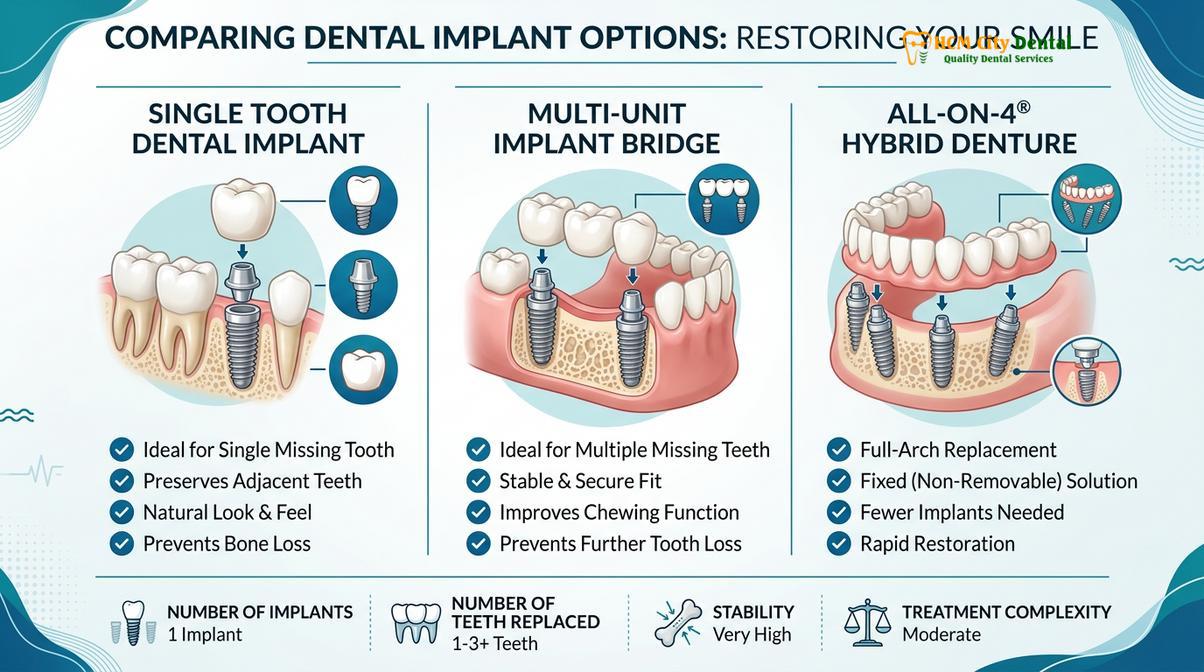 Summary diagram of implant consultation Saigon
