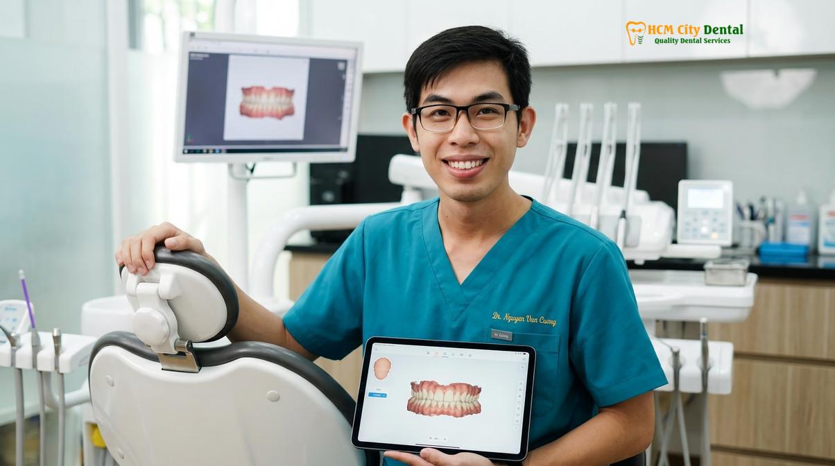 Dr. Nguyen Van Cuong DDS at HCMC Dental Clinic