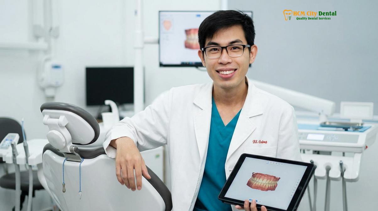 Dr. Nguyen Van Cuong DDS at HCMC Dental Clinic