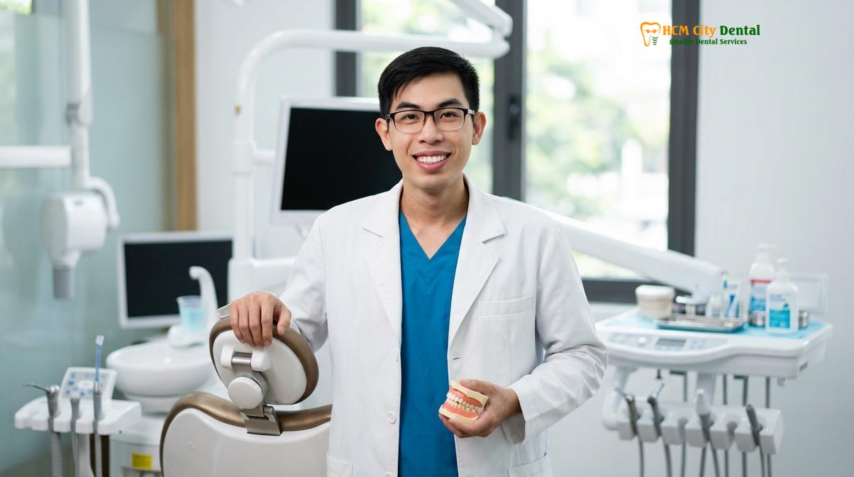 Dr. Nguyen Van Cuong DDS at HCMC Dental Clinic