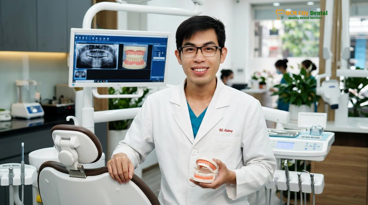 Dr. Nguyen Van Cuong DDS at HCMC Dental Clinic