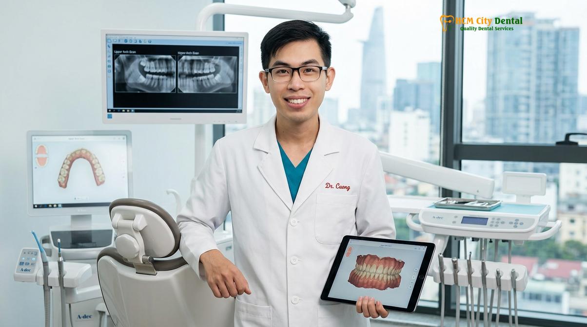 Dr. Nguyen Van Cuong DDS at HCMC Dental Clinic