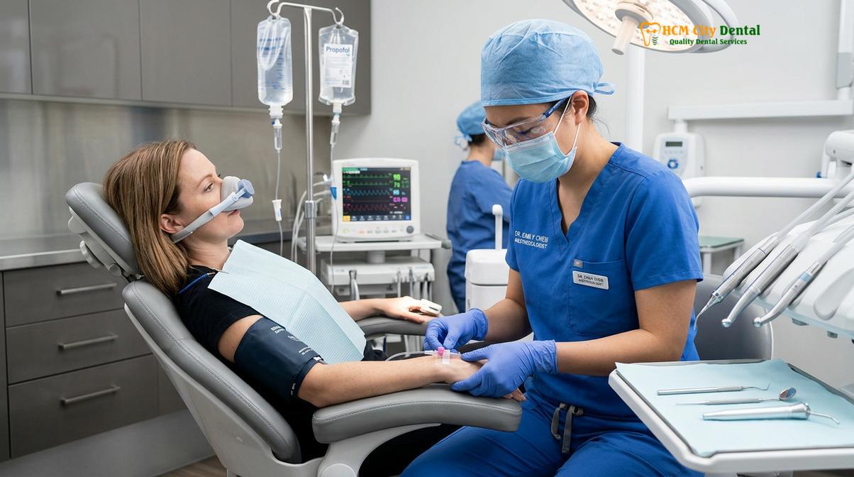 Clinical photography related to sedation cost Vietnam vs USA