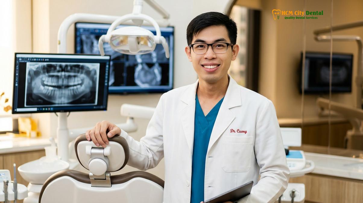 Dr. Nguyen Van Cuong DDS at HCMC Dental Clinic