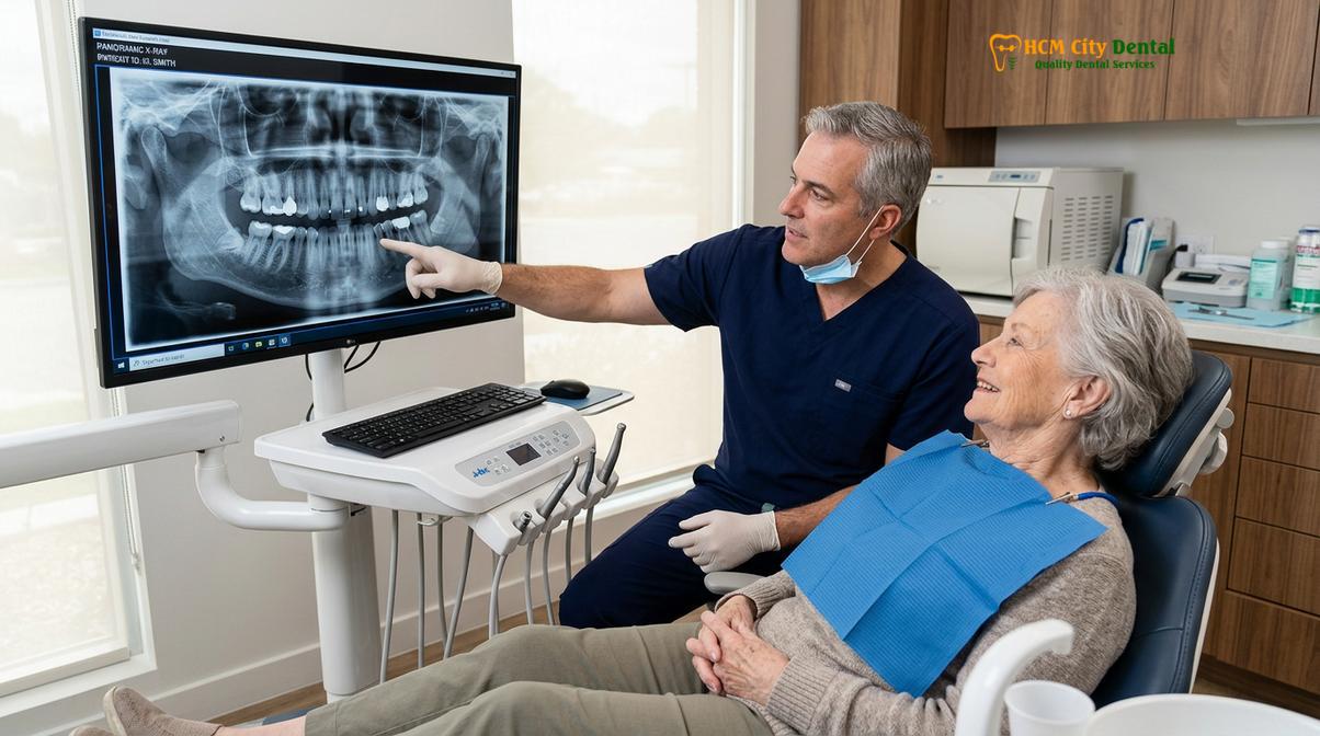 Clinical photography related to sedation dentistry elderly patients