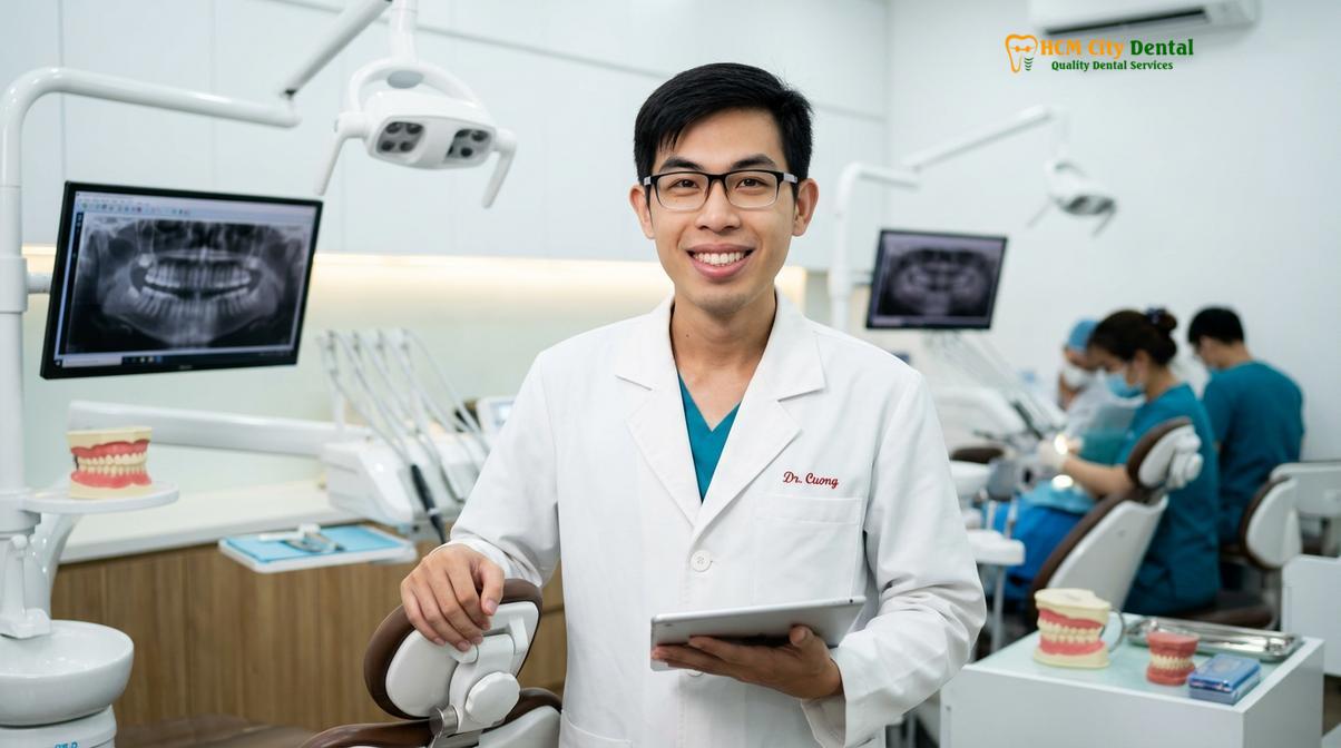 Dr. Nguyen Van Cuong DDS at HCMC Dental Clinic