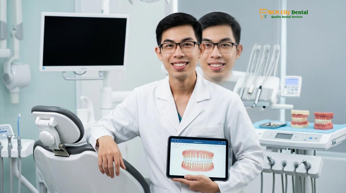 Dr. Nguyen Van Cuong DDS at HCMC Dental Clinic