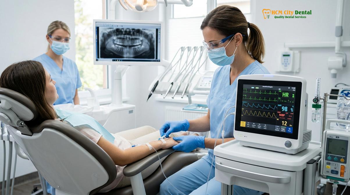 Clinical photography related to sedation dentistry safety