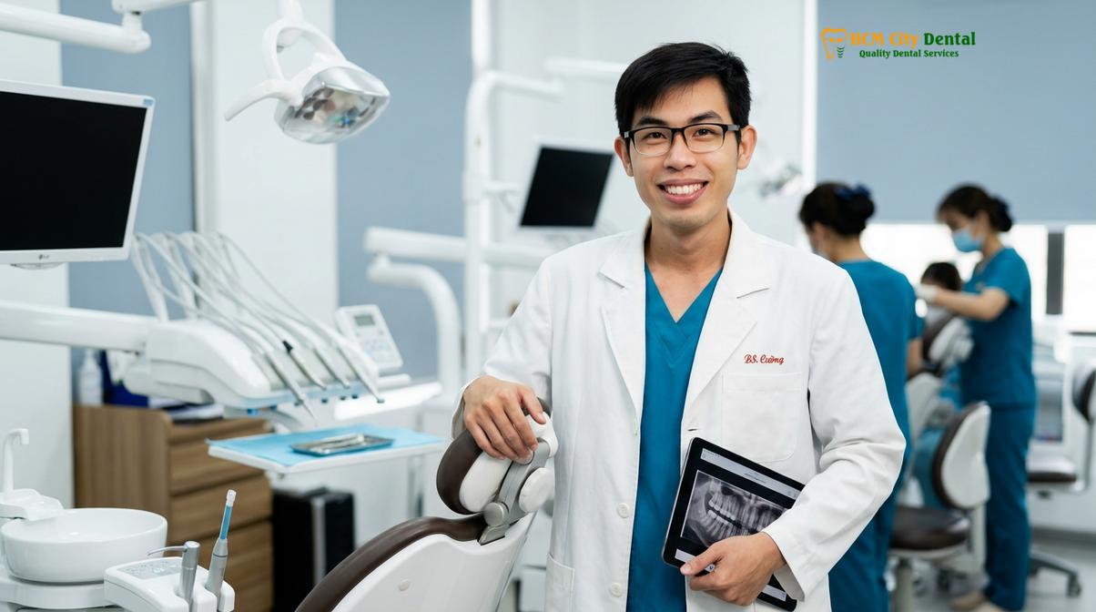 Dr. Nguyen Van Cuong DDS at HCMC Dental Clinic