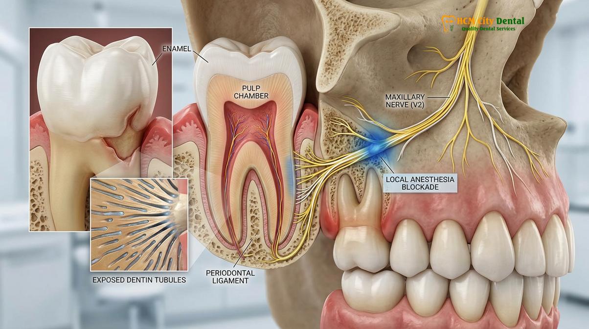 Clinical photography related to sedation dental crowns