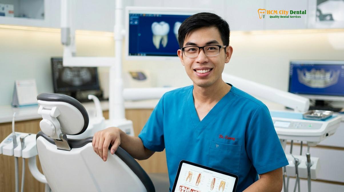 Dr. Nguyen Van Cuong DDS at HCMC Dental Clinic