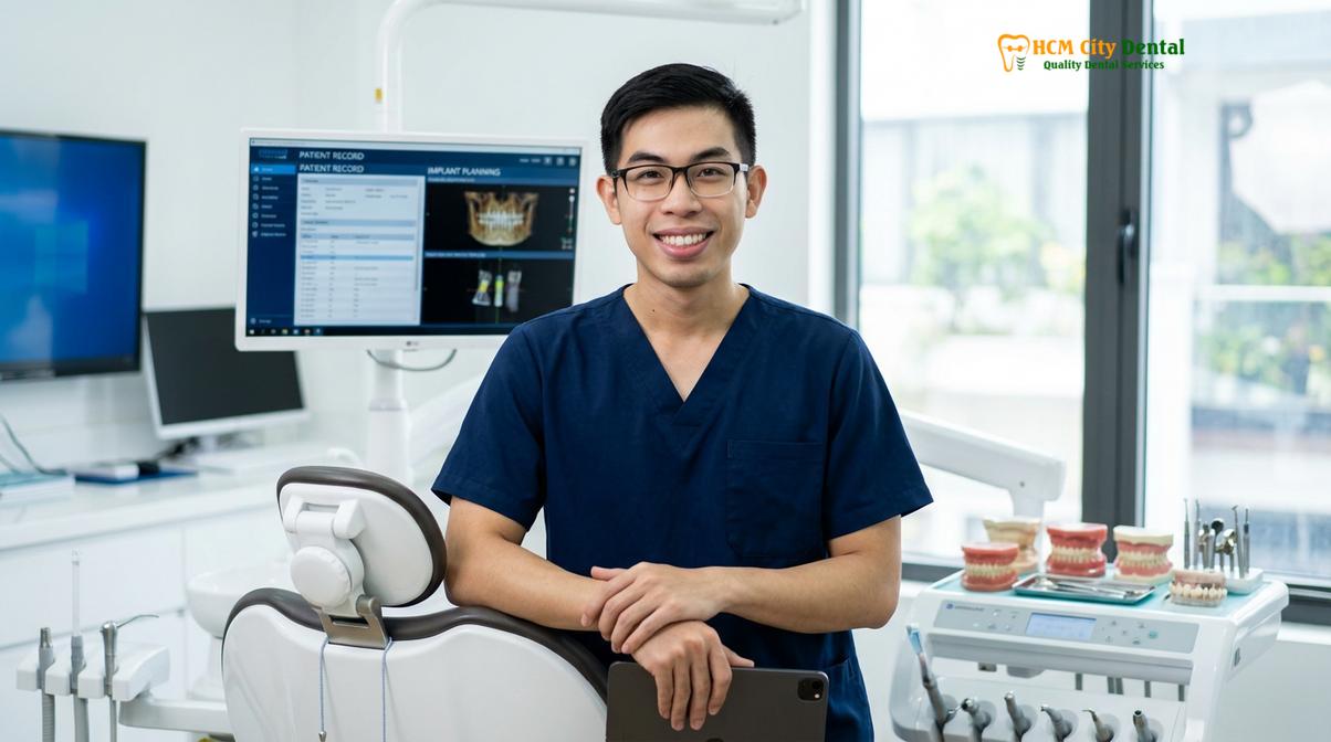 Dr. Nguyen Van Cuong DDS at HCMC Dental Clinic