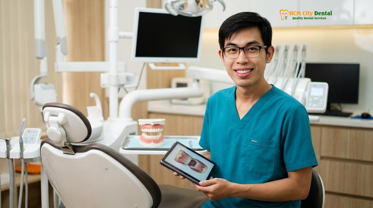 Dr. Nguyen Van Cuong DDS at HCMC Dental Clinic