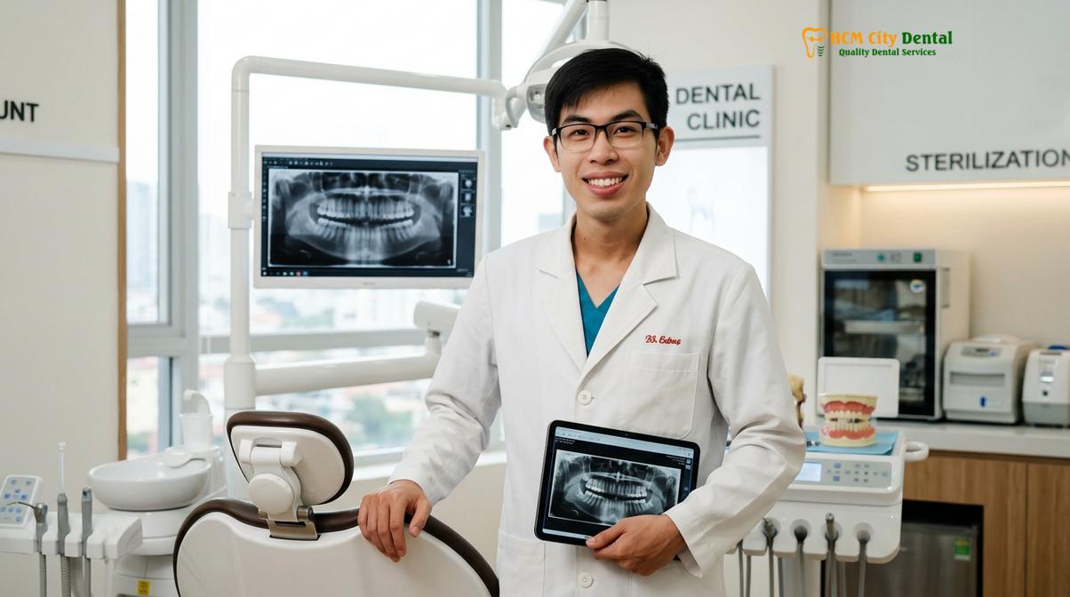 Dr. Nguyen Van Cuong DDS at HCMC Dental Clinic