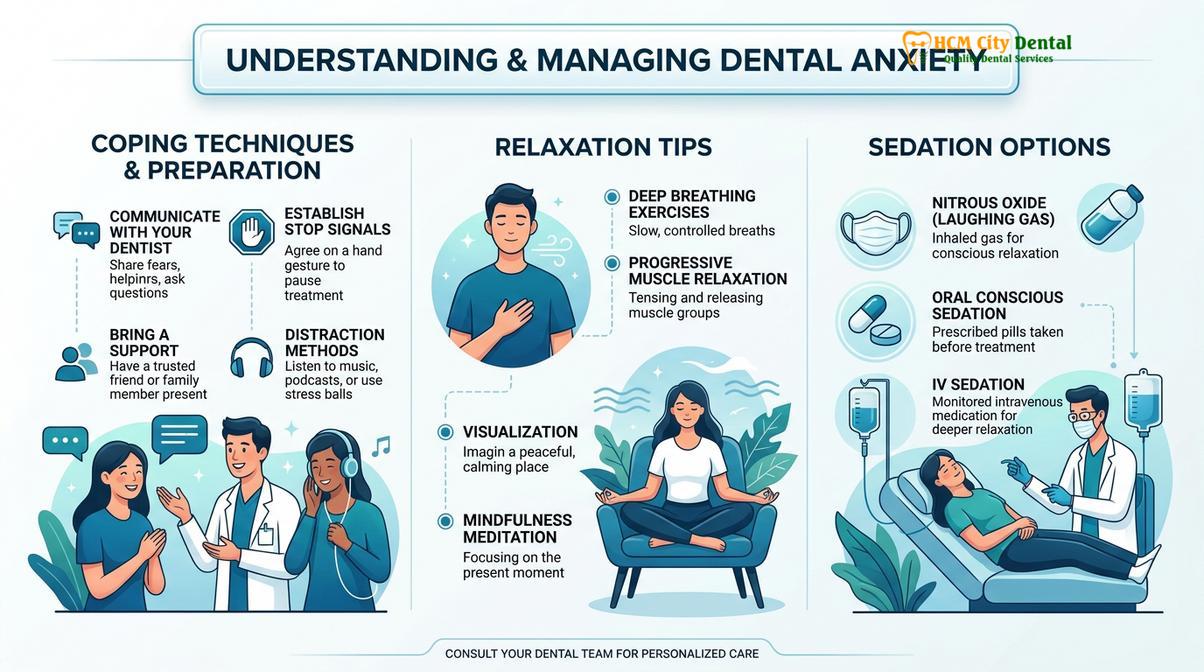 Summary diagram of sedation levels dentistry