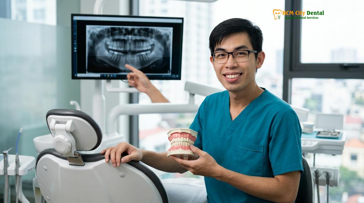 Dr. Nguyen Van Cuong DDS at HCMC Dental Clinic