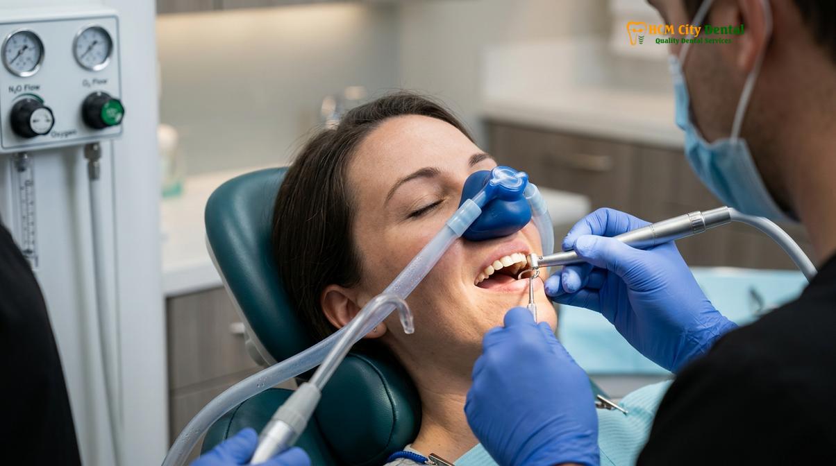 Visual illustration of sedation wisdom teeth