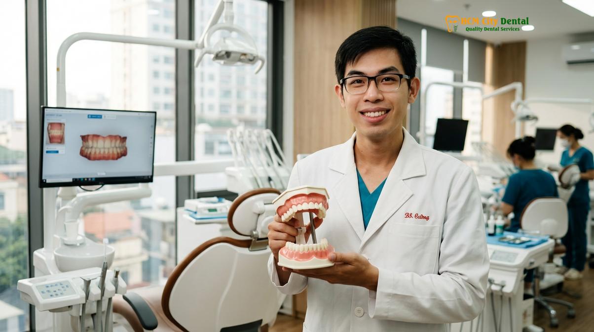 Dr. Nguyen Van Cuong DDS at HCMC Dental Clinic