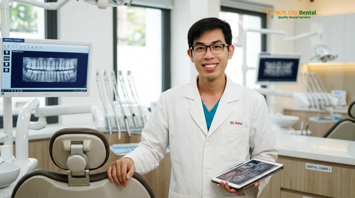 Dr. Nguyen Van Cuong DDS at HCMC Dental Clinic