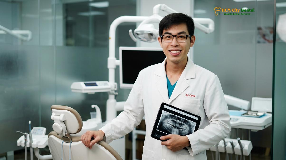 Dr. Nguyen Van Cuong DDS at HCMC Dental Clinic