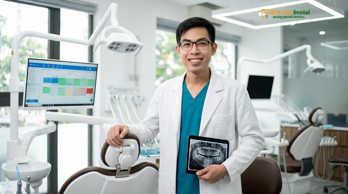 Dr. Nguyen Van Cuong DDS at HCMC Dental Clinic