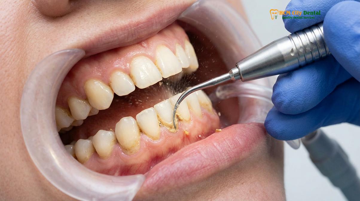 Visual description of signs of gum disease