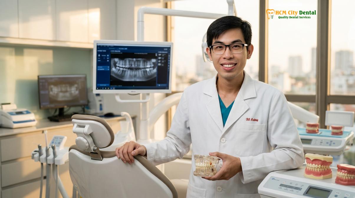 Dr. Nguyen Van Cuong DDS at HCMC Dental Clinic