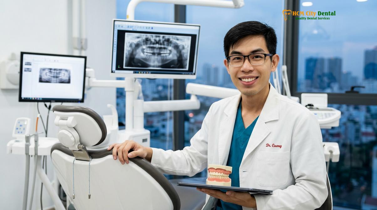 Dr. Nguyen Van Cuong DDS at HCMC Dental Clinic