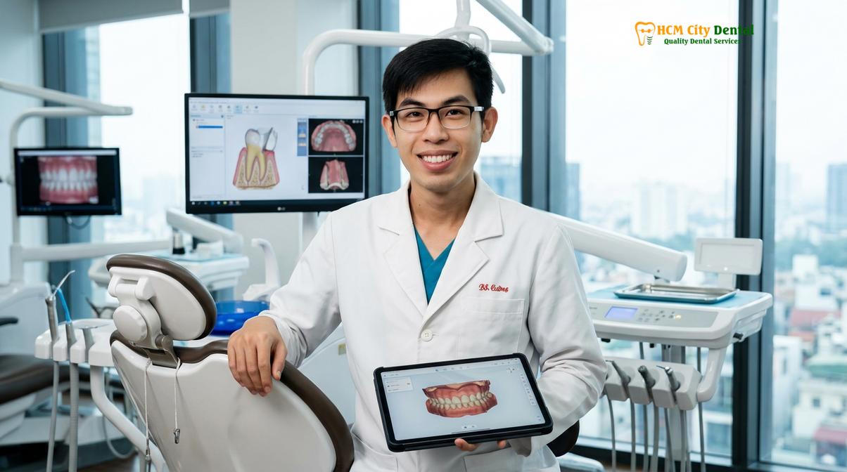 Dr. Nguyen Van Cuong DDS at HCMC Dental Clinic