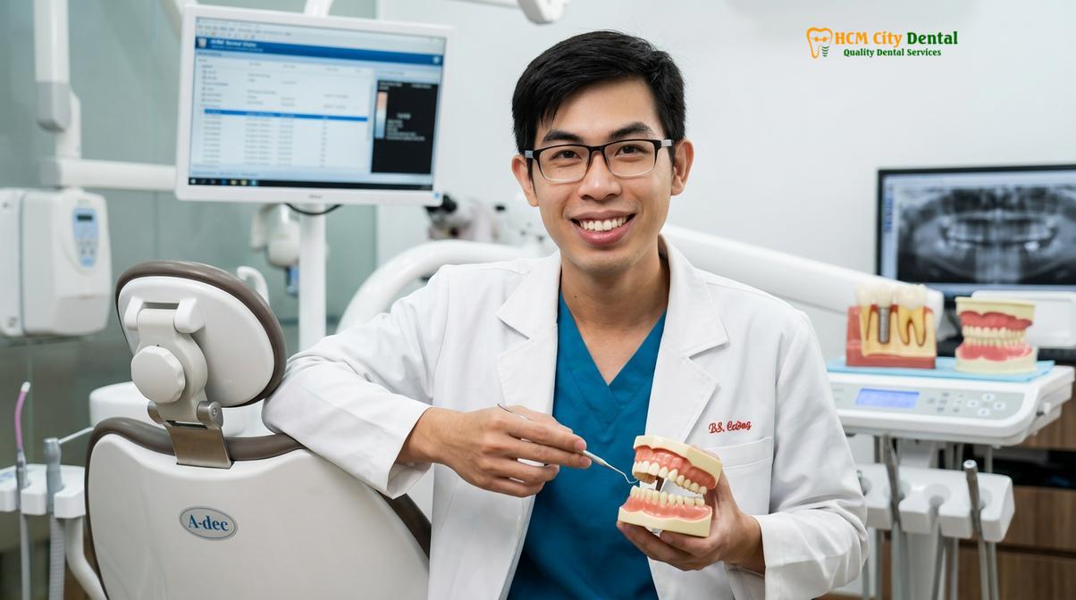 Dr. Nguyen Van Cuong DDS at HCMC Dental Clinic