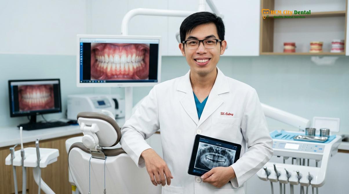 Dr. Nguyen Van Cuong DDS at HCMC Dental Clinic