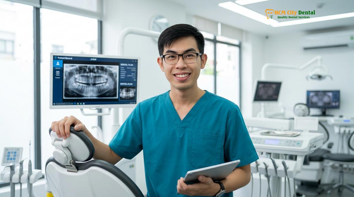 Dr. Nguyen Van Cuong DDS at HCMC Dental Clinic