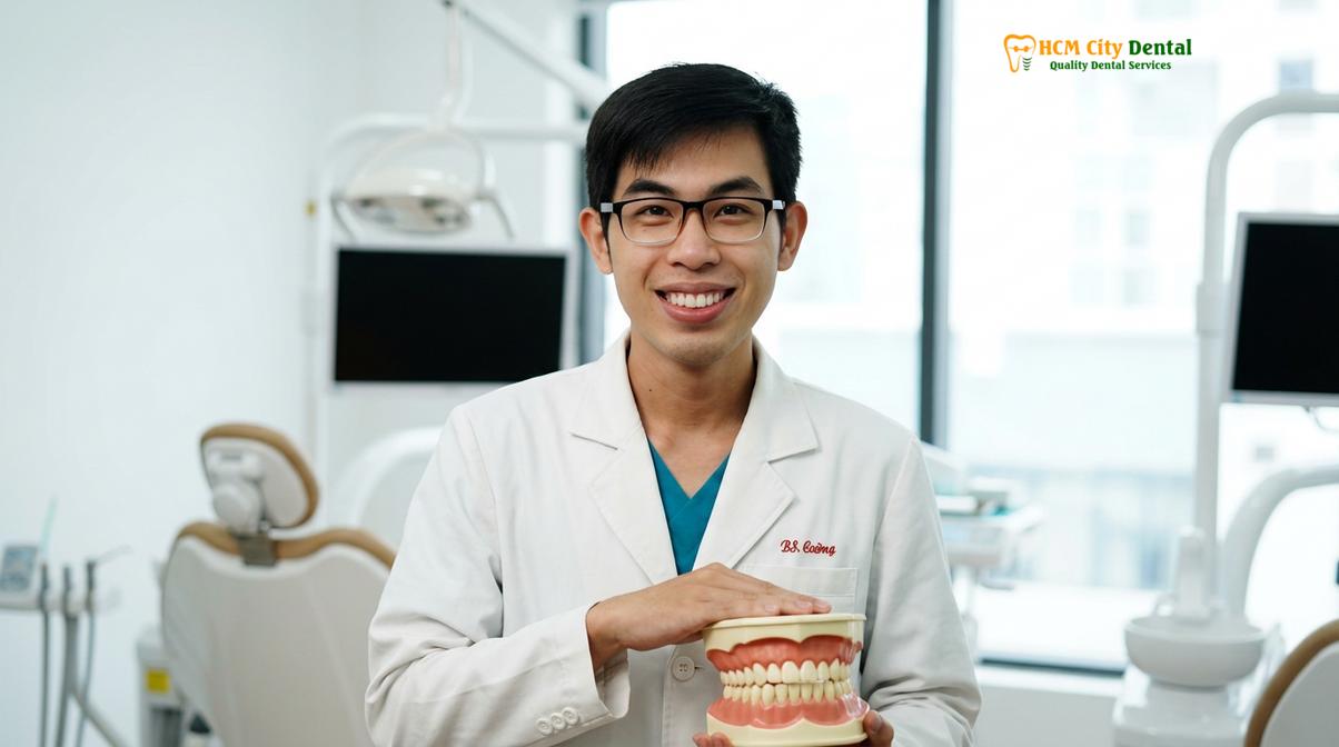 Dr. Nguyen Van Cuong DDS at HCMC Dental Clinic