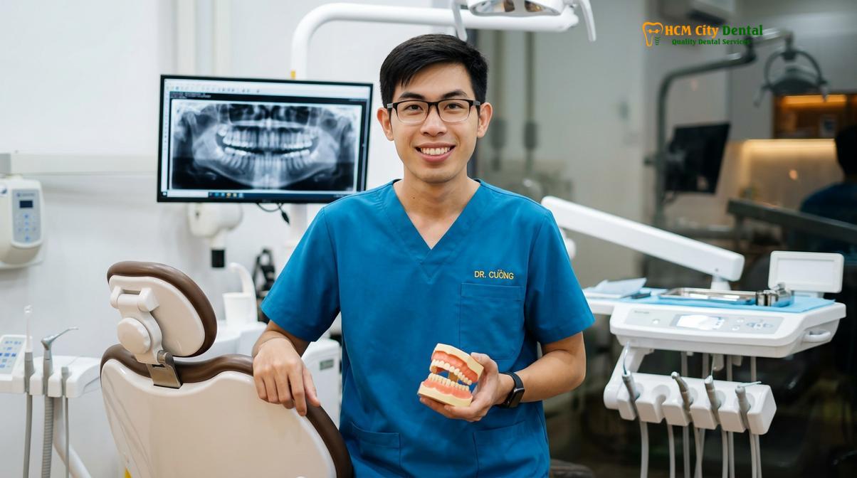 Dr. Nguyen Van Cuong DDS at HCMC Dental Clinic